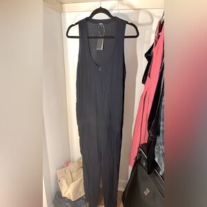 Monrow navy jumpsuit